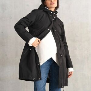 Women's Black Hooded Jacket